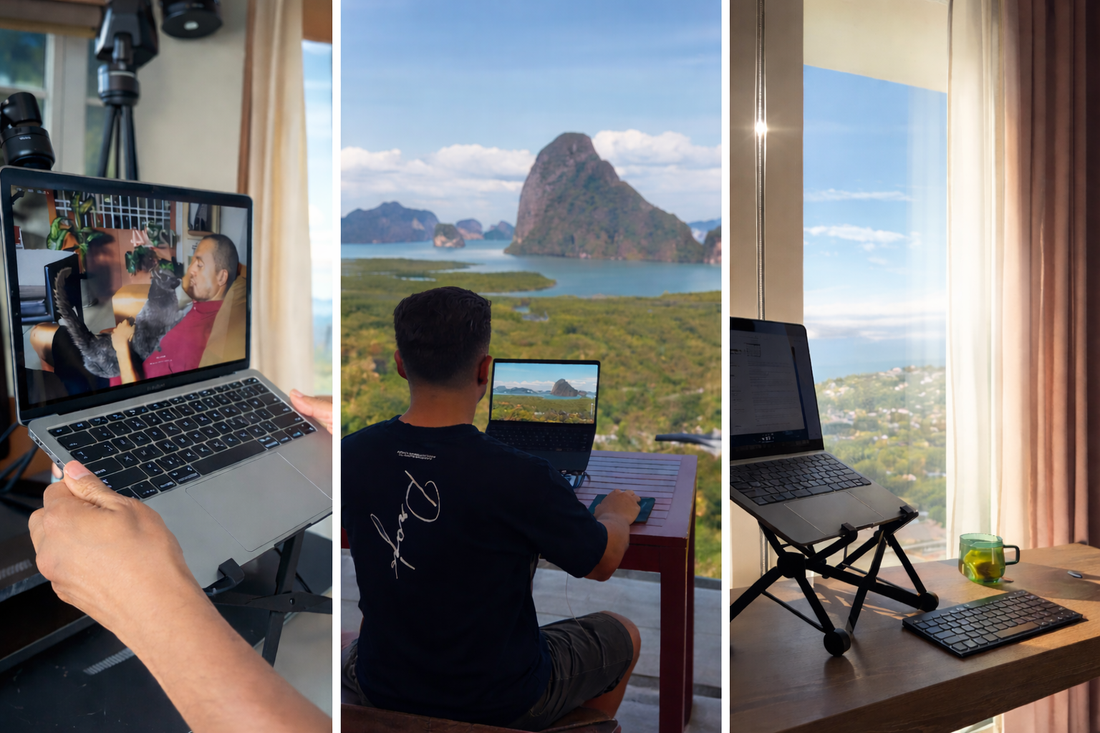 3 Real Remote Work Setups That Keep Your Workflow (and Posture) Intact